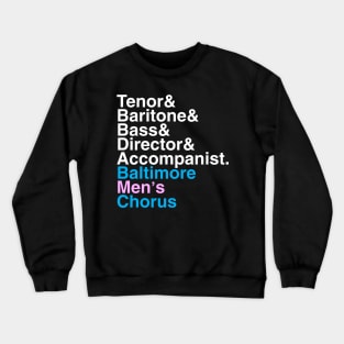 Helvetica Trans Flag Crewneck Sweatshirt